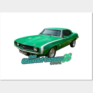 1969 Chevrolet Camaro SS Coupe Posters and Art